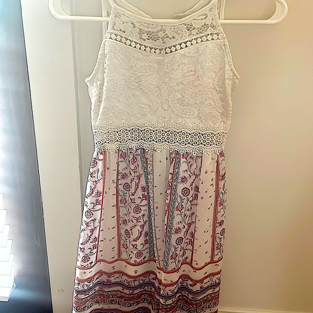 girls pretty patterned dress